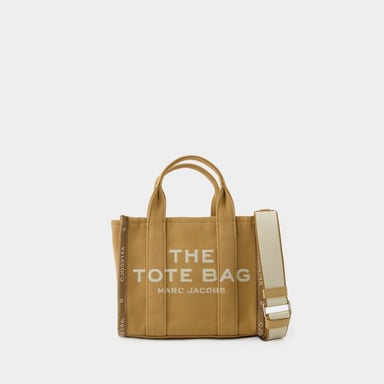 The Mini Tote - Marc Jacobs - Algodón - Camel