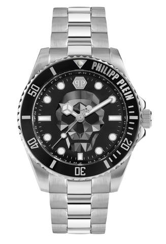 Philipp Plein The $kull Diver Men's Silver Watch PWOAA0522