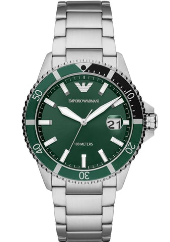 Emporio Armani Diver Reloj de Hombre Plata AR11338