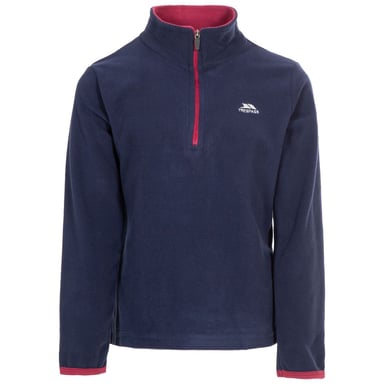 Trespass Childrens/Girls Sybil Micro Fleece (Navy/Raspberry)
