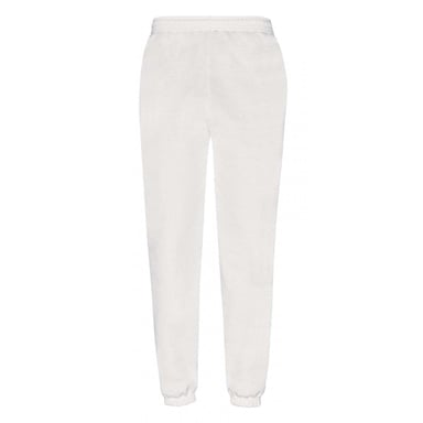 Fruit Of The Loom Mens Classic 80/20 Jogging Bottoms (White)