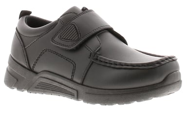 Buckle My Shoe Boys Shoes School Mock black