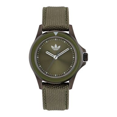 Adidas Originals Expression One Unisex's Green Watch AOFH23017