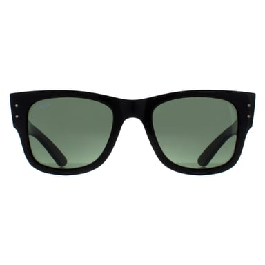 Ray-Ban Cuadradas Unisex Negro Pulido Verde RB0840S Mega Wayfarer