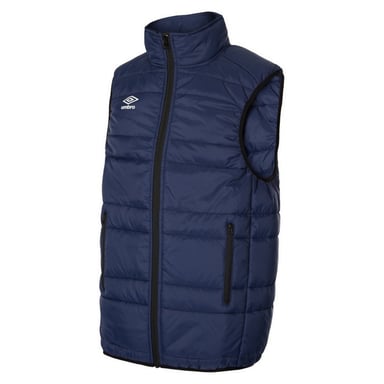 Umbro Childrens/Kids Club Essential Gilet (Dark Navy/White)