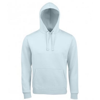 SOLS Unisex Adults Spencer Hooded Sweatshirt (Creamy Blue)