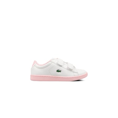 Lacoste Carnaby Evo Kids White Trainers