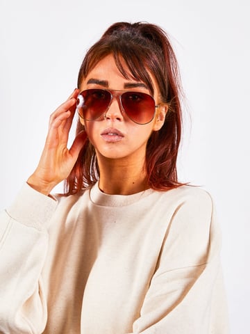 Classic Pilot Gold Aviator  Sunglasses