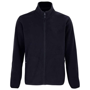 SOLS Mens Factor Recycled Fleece Jacket (Navy)