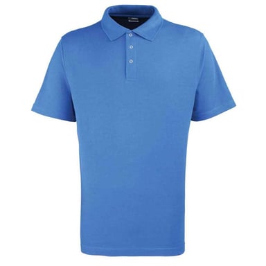 Premier Mens Studded Polo Shirt (Royal Blue)