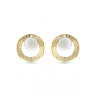 Pendientes Luxenter acabados en oro amarillo de 18K - Jaya