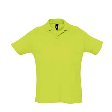 SOLS Mens Summer II Polo Shirt (Apple Green)