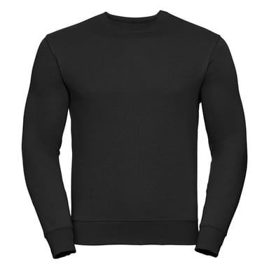 Russell Mens Authentic Sweatshirt (Slimmer Cut) (Black)