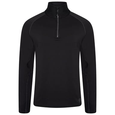 Dare 2B Mens Fuser Core Stretch Half Zip Thermal Top (Black)