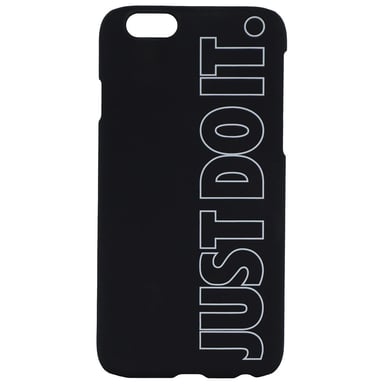 Funda rígida para iPhone 6 con logotipo negro Just Do It de Nike