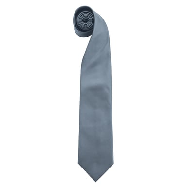 Premier Mens Colours Fashion Tie (Grey)