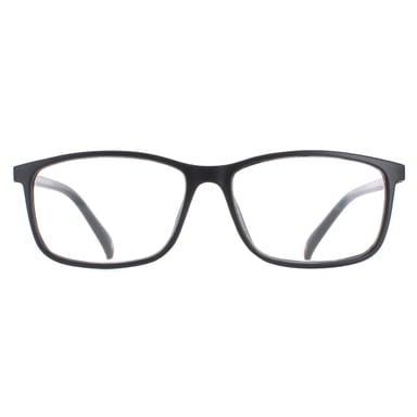 Montana Gafas de lectura MR62H Negro mate Hombre Mujer +1.00