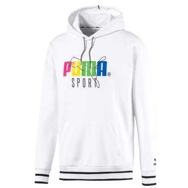 PUMA TFS Manga larga Manguete White Mens Holdie 597340 02