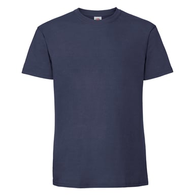 Fruit of the Loom Mens Iconic Premium Ringspun Cotton T-Shirt (Deep Navy)