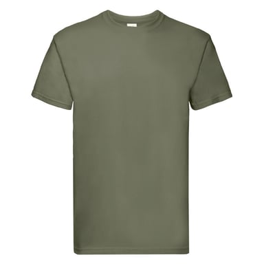 Fruit of the Loom Mens Super Premium T-Shirt (Classic Olive)