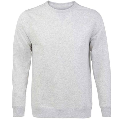 SOLS Mens Sully Heather Sweatshirt (Ash Heather)