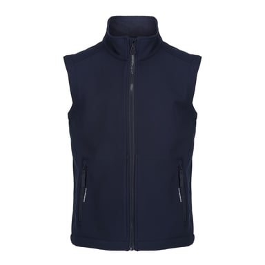 Regatta Childrens/Kids Ablaze Softshell Reflective Gilet (Navy)