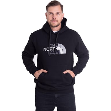 The North Face Drew Peak Sudadera Con Capucha Y Bordado Negro Hombre