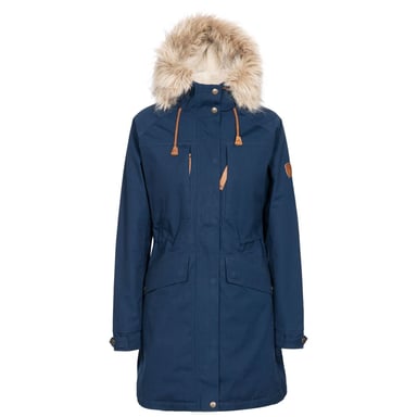 Trespass Womens/Ladies Faithful Waterproof Jacket (Navy)