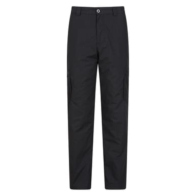 Mountain Warehouse Mens Trek II Long Winter Trousers (Jet Black)