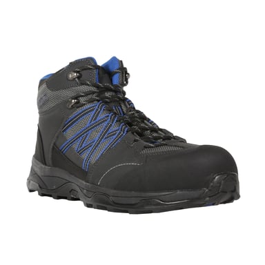 Regatta Mens Claystone Safety Boots (Briar Grey/Oxford Blue)