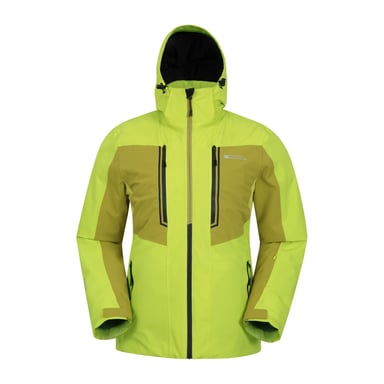 Mountain Warehouse Mens Phase Extreme Waterproof Ski Jacket (Green)