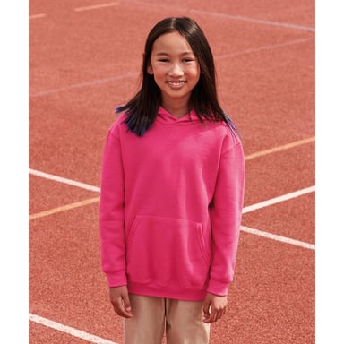 Fruit Of The Loom Kids Unisex Classic 80/20 Hoodie (Sky Blue)