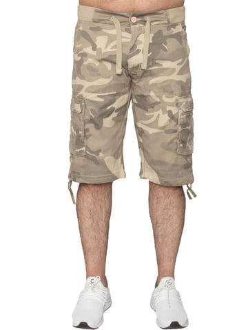 Enzo | Pantalones cortos Cargo Combat Camo para hombre