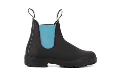 Botín Chelsea Blundstone n.° 2207 en color negro y verde azulado