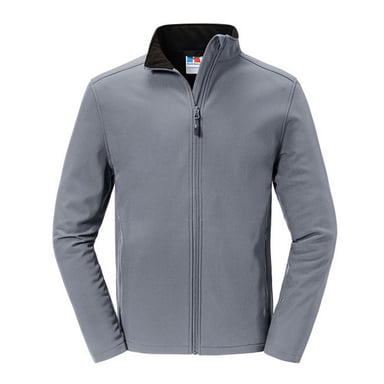 Russell Mens Essential Soft Shell Jacket (Iron Grey)