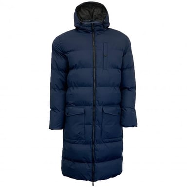 Soulstar Mens Banana Parka Padded Jacket Puffer Longline