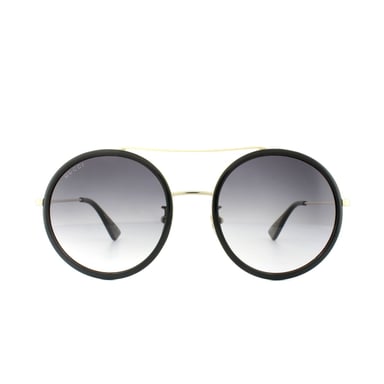 Gafas de sol Gucci GG0061S 001 Negro Oro Gris Degradado