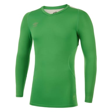 Umbro Mens Elite V Neck Base Layer Top (Emerald)