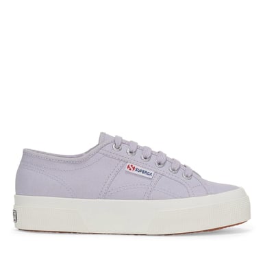 Superga Womens/Ladies 2740 Lace Up Platforms (Light Violet/Avorio)