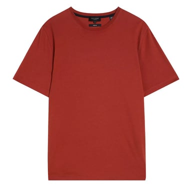 Camiseta Ted Baker Regular Fit Tywinn Hombre Naranja