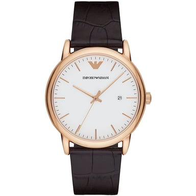 Emporio Armani Reloj de hombre Cuarzo Plateado