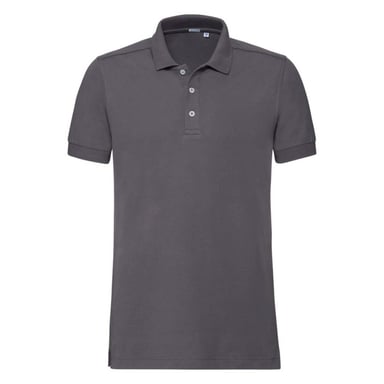 Russell Mens Stretch Short Sleeve Polo Shirt (Convoy Grey)