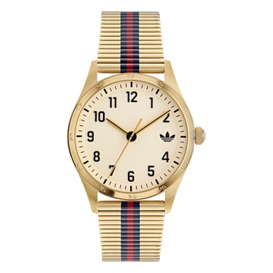Adidas Originals Code Four Unisex's Gold Watch AOSY23530