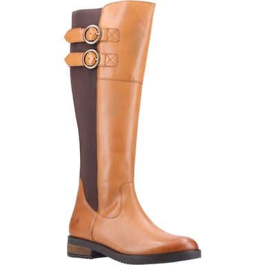 Hush Puppies Carla MEMORY FOAM Boot Leather Womens