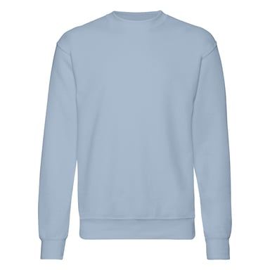 Fruit Of The Loom Mens Set-In Belcoro® Yarn Sweatshirt (Mineral Blue)