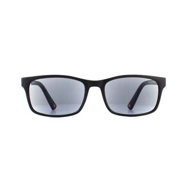 Montana Rectangle Unisex Black Grey Readers +2.00 Sunglasses