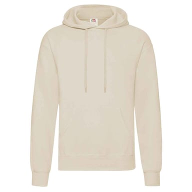 Fruit of the Loom Unisex Adult Classic Hoodie (Natural)