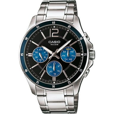Casio Casio Collection Men's Silver Watch MTP-1374PD-2AVEF