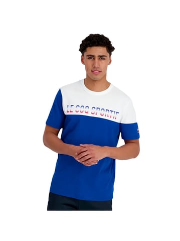 Camiseta tricolor Le Coq Sportif para hombre