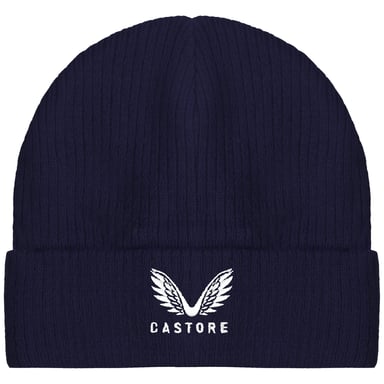 Castore Logo Stock Kids Navy Beanie